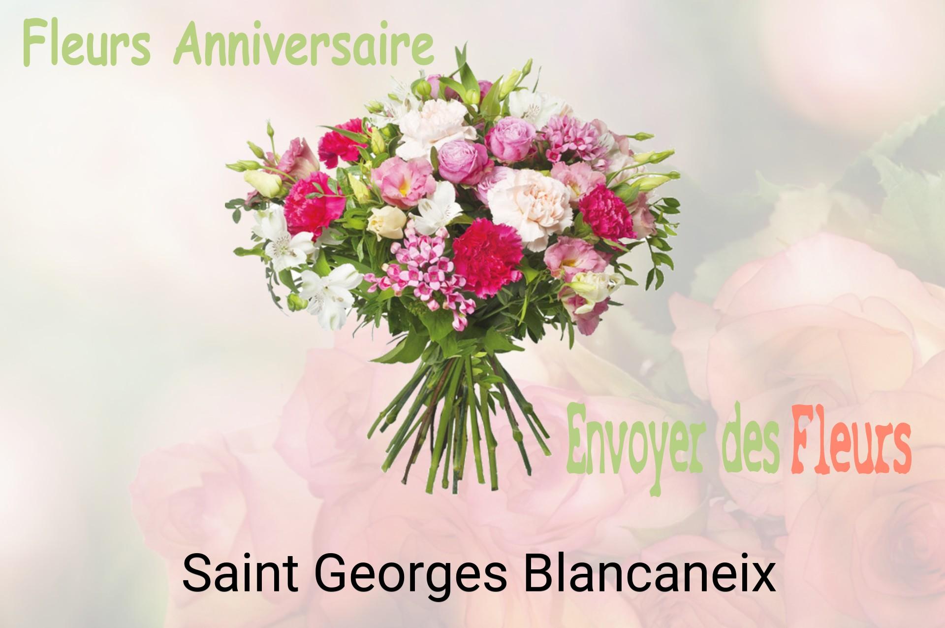 Bouquet de fleurs d’anniversaire livré à Saint-Georges-Blancaneix