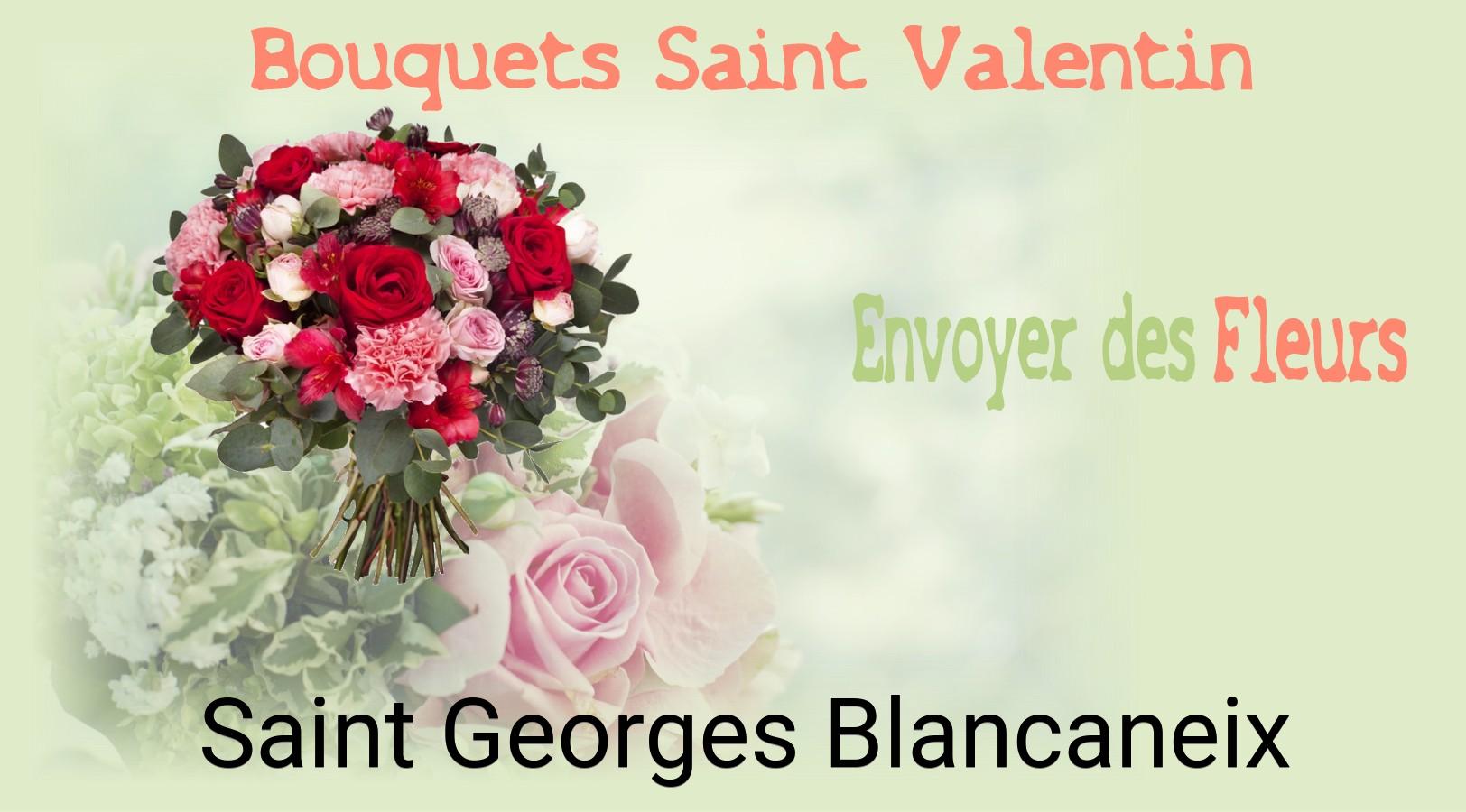 Roses de Saint-Valentin livrées à Saint-Georges-Blancaneix